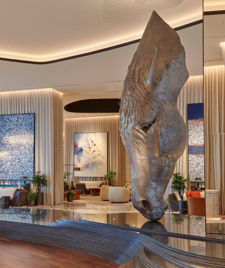 Отель Grand Hyatt Kuwait Кувейт Экстерьер фото The lobby of the hotel
